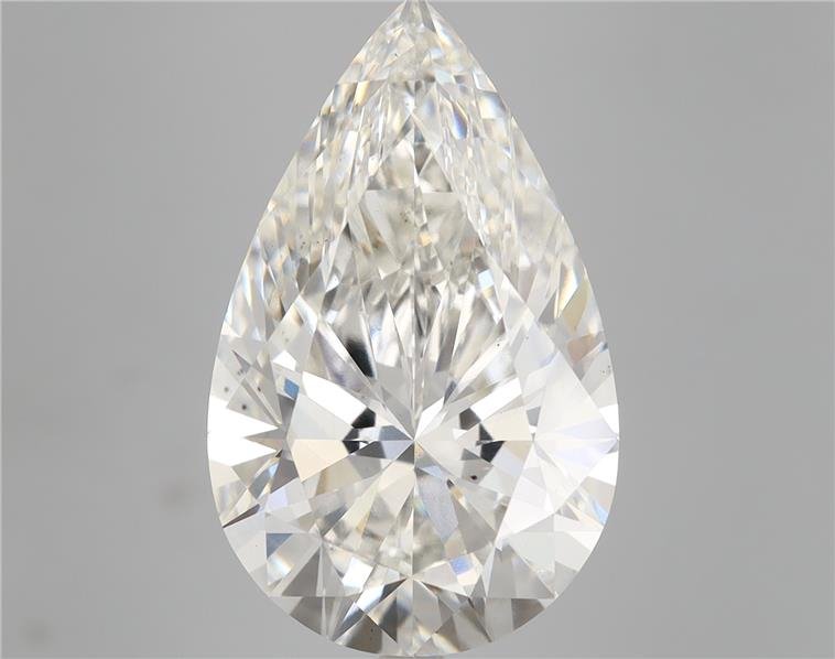 8.09ct G VS2 Rare Carat Ideal Cut Pear Lab Grown Diamond