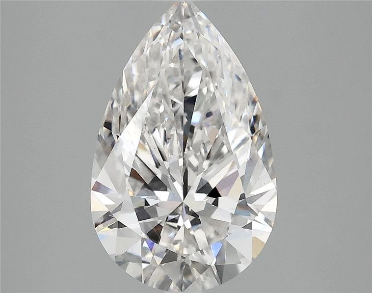 2.54 Carat Pear Lab Diamond