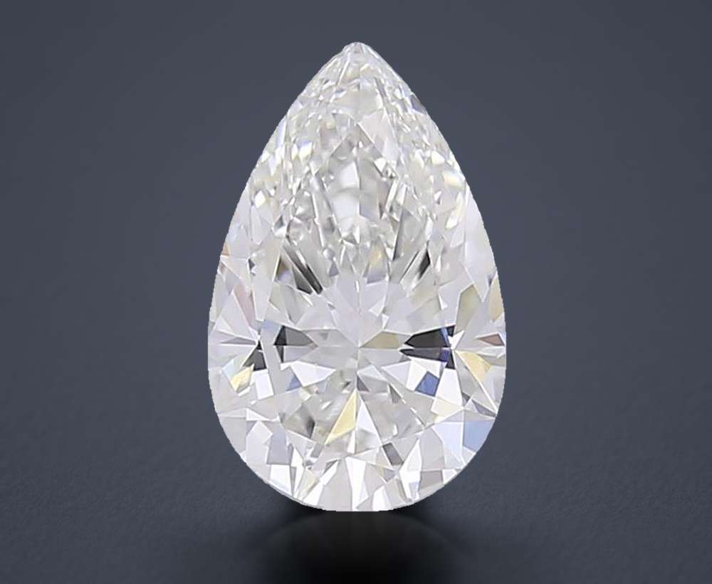 1.60 Carat Pear Lab Diamond