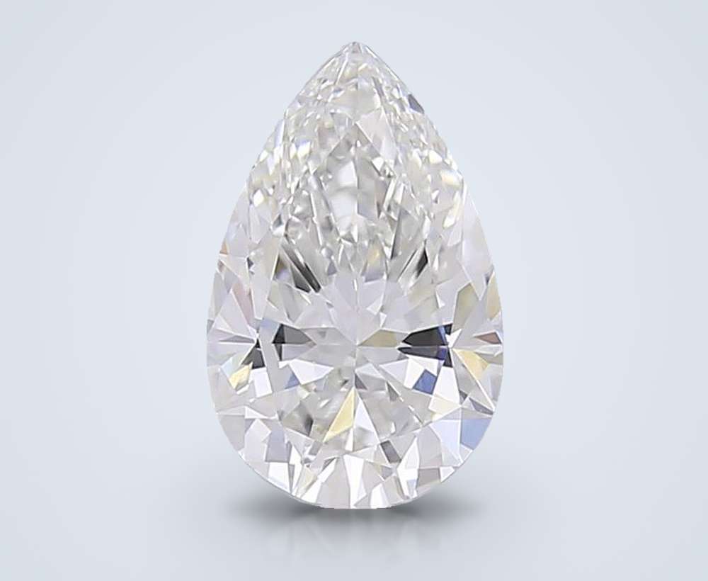 1.60 Carat Pear Lab Diamond