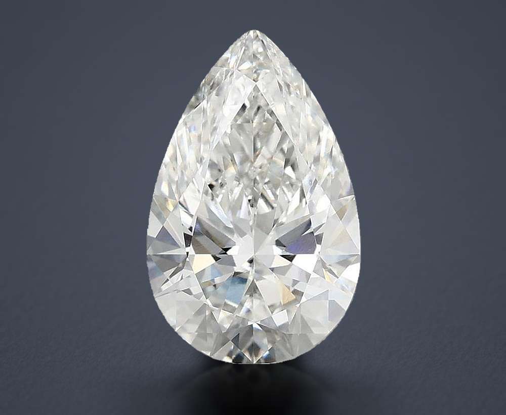 2.70 Carat Pear Lab Diamond