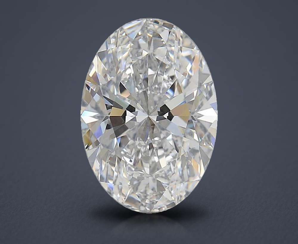 3.02 Carat Oval Lab Diamond