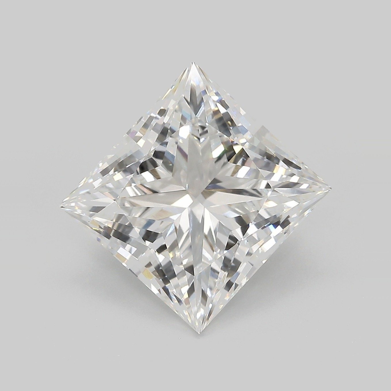 8.05ct E VS1 Rare Carat Ideal Cut Princess Lab Grown Diamond
