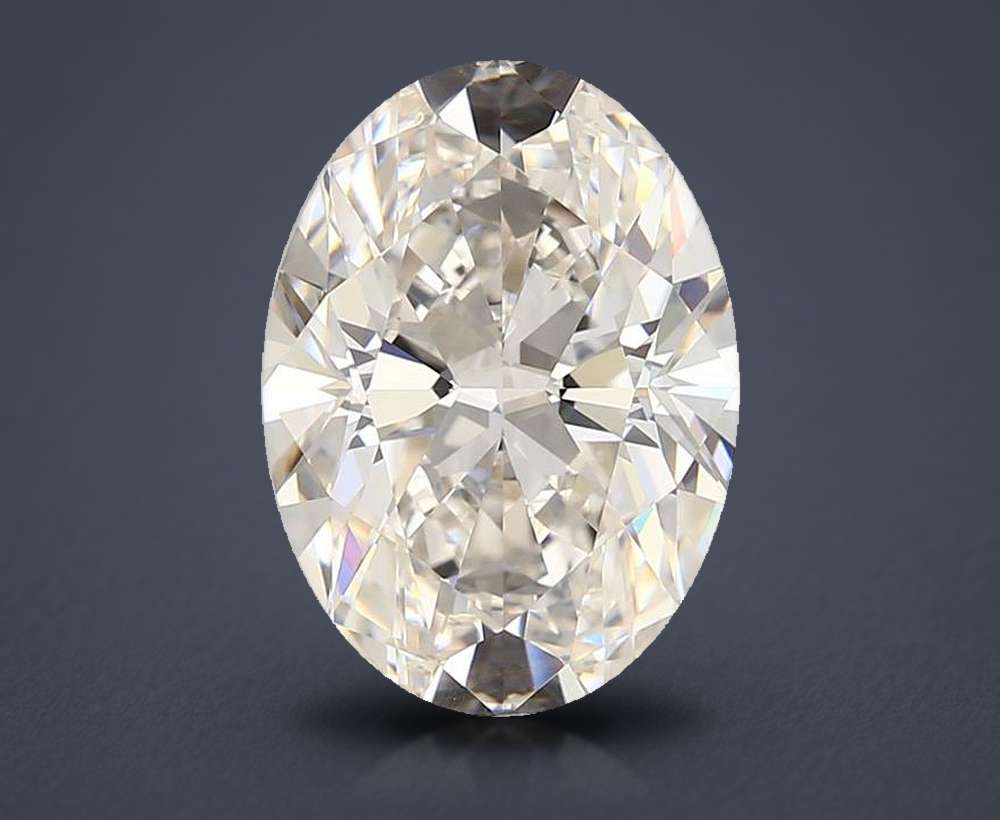 3.52 Carat Oval Natural Diamond