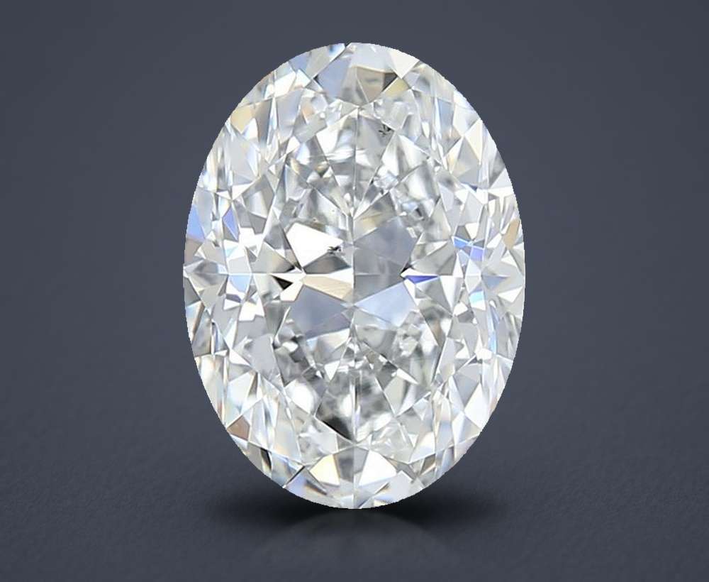0.60 Carat Oval Natural Diamond