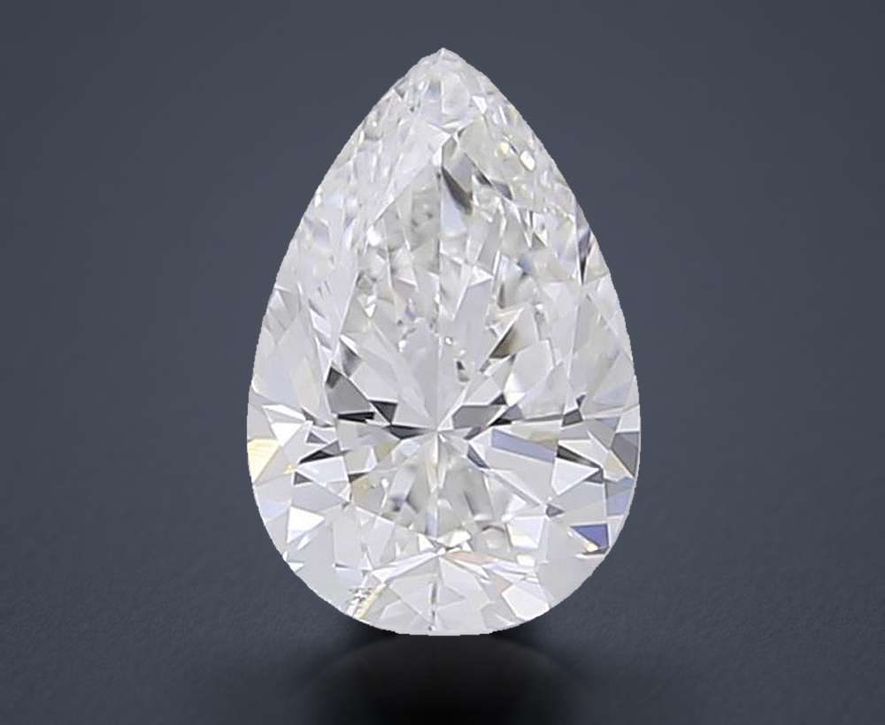 0.76 Carat Pear Lab Diamond