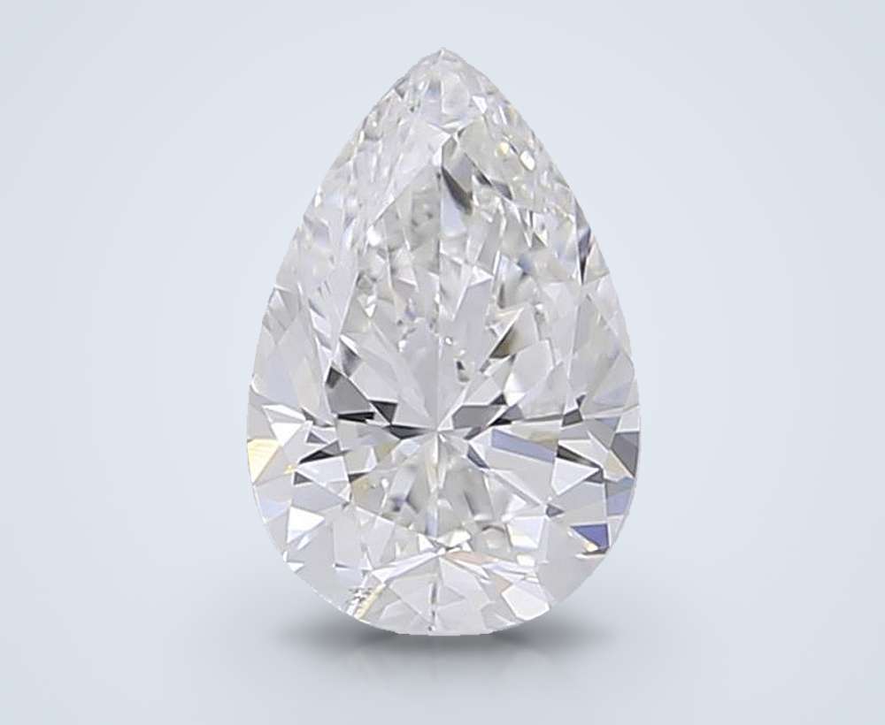 0.76 Carat Pear Lab Diamond