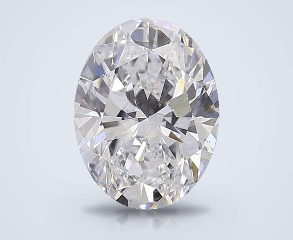 0.81 Carat Oval Lab Diamond