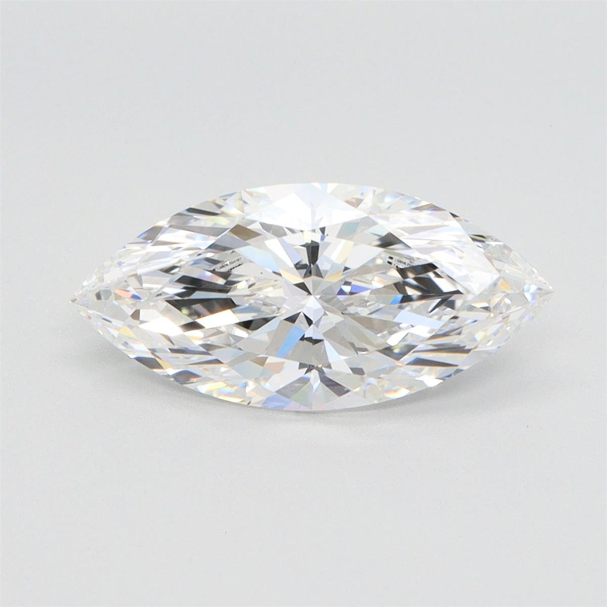 2.03ct E VS1 Rare Carat Ideal Cut Marquise Lab Grown Diamond