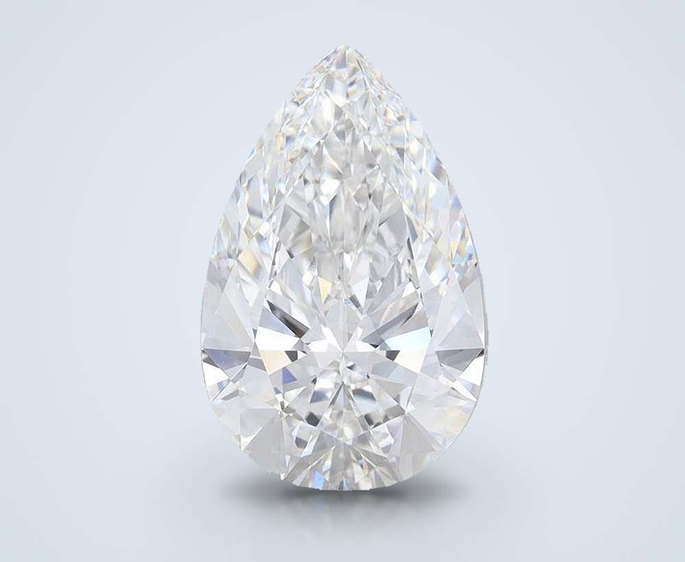 5.22 Carat Pear Lab Diamond