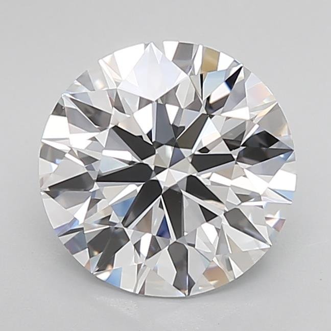 3.01ct G VVS1 Rare Carat Ideal Cut Round Lab Grown Diamond