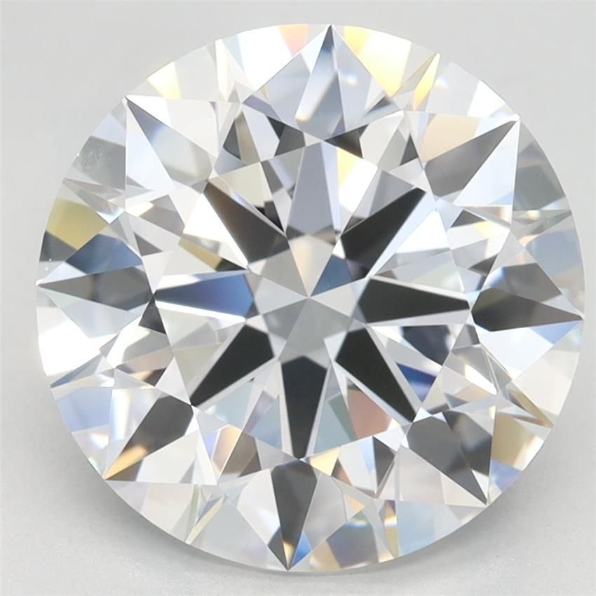 4.25ct E VVS1 Rare Carat Ideal Cut Round Lab Grown Diamond