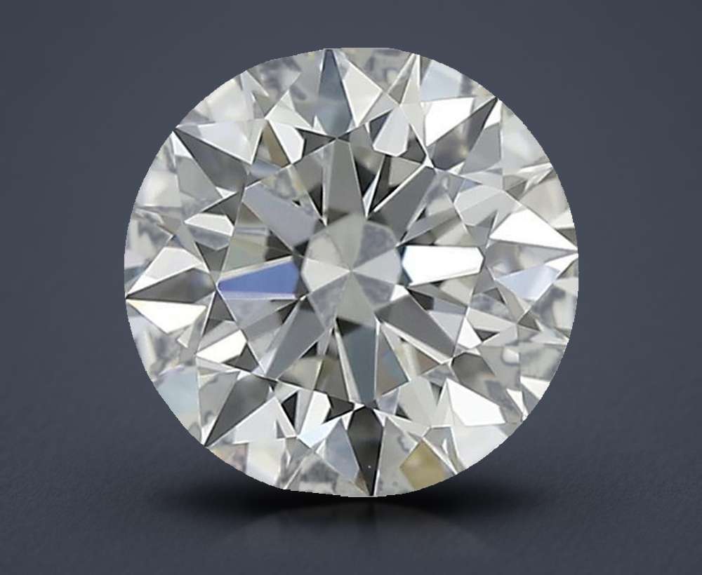 0.71 Carat Round Natural Diamond