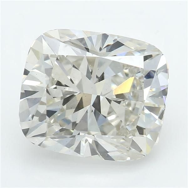 3.20ct I VS1 Very Good Cut Cushion Lab Grown Diamond