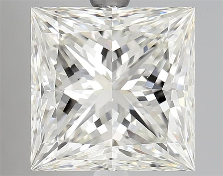 4.11ct J VS2 Rare Carat Ideal Cut Princess Diamond