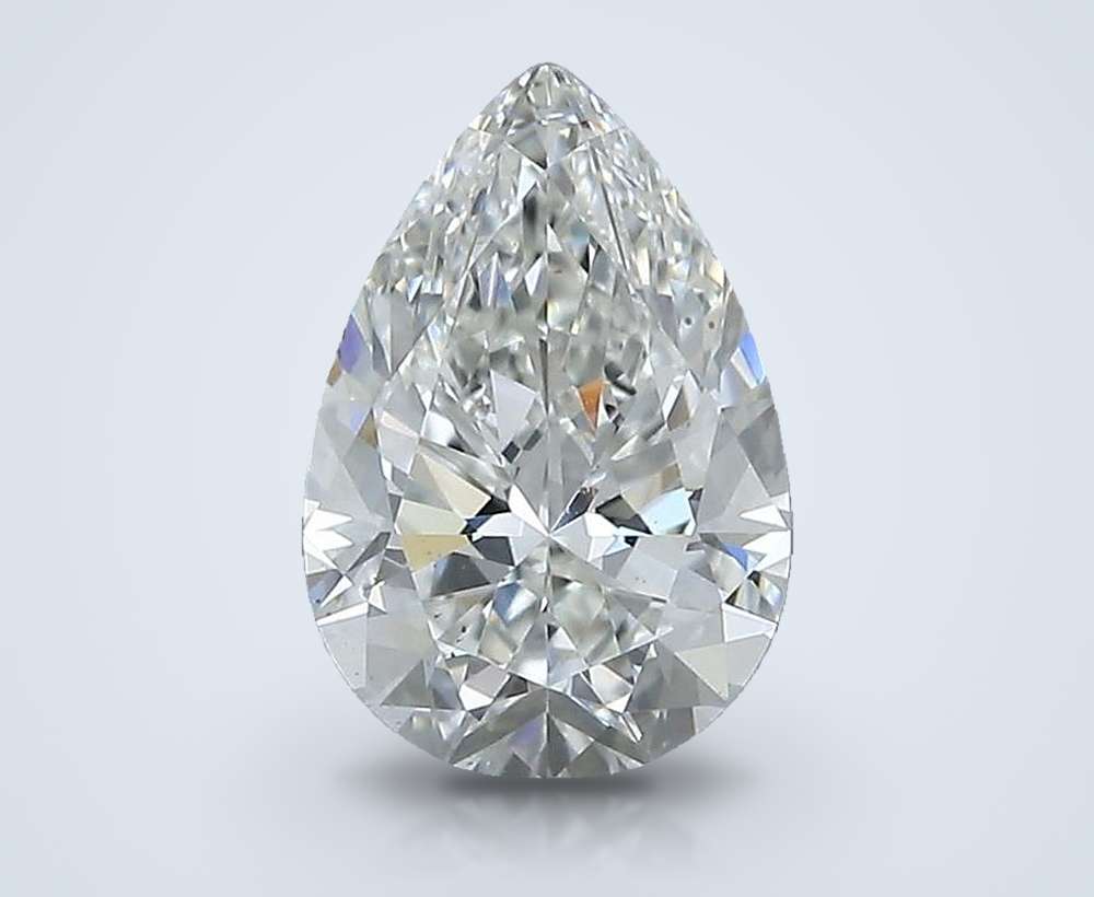 1.30 Carat Pear Natural Diamond