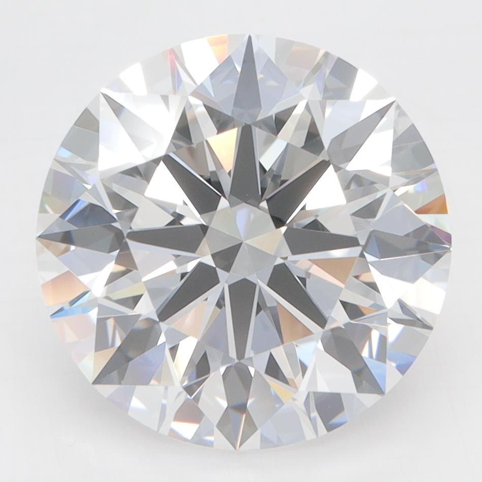 5.25ct D FL Rare Carat Ideal Cut Round Lab Grown Diamond