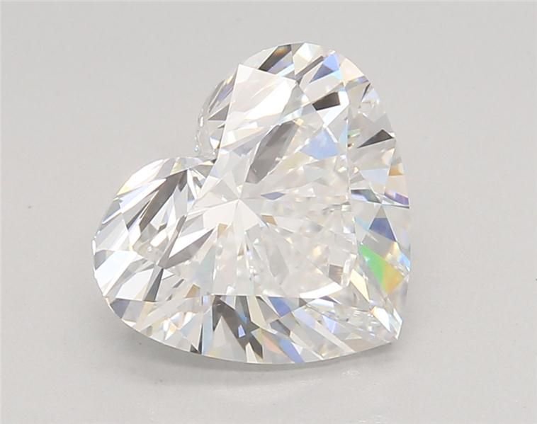 3.04ct E VVS2 Rare Carat Ideal Cut Heart Lab Grown Diamond