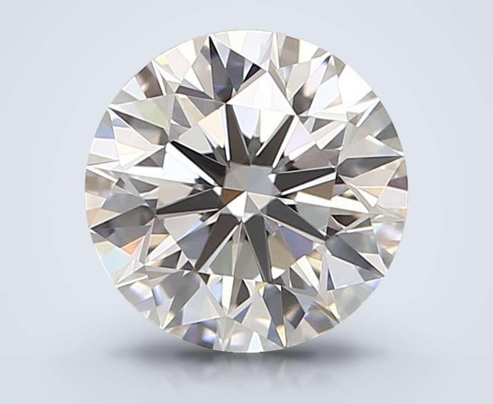 0.61 Carat Round Natural Diamond