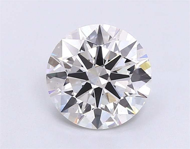 2.06ct F VS2 Rare Carat Ideal Cut Round Lab Grown Diamond