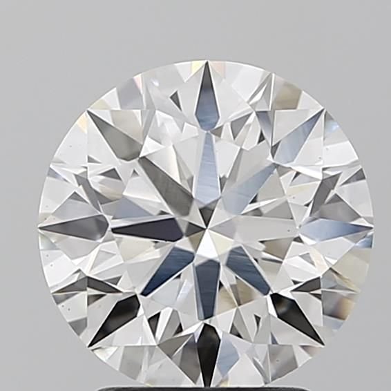 2.47ct H VS1 Rare Carat Ideal Cut Round Lab Grown Diamond