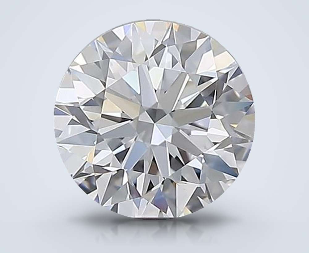 0.72 Carat Round Natural Diamond