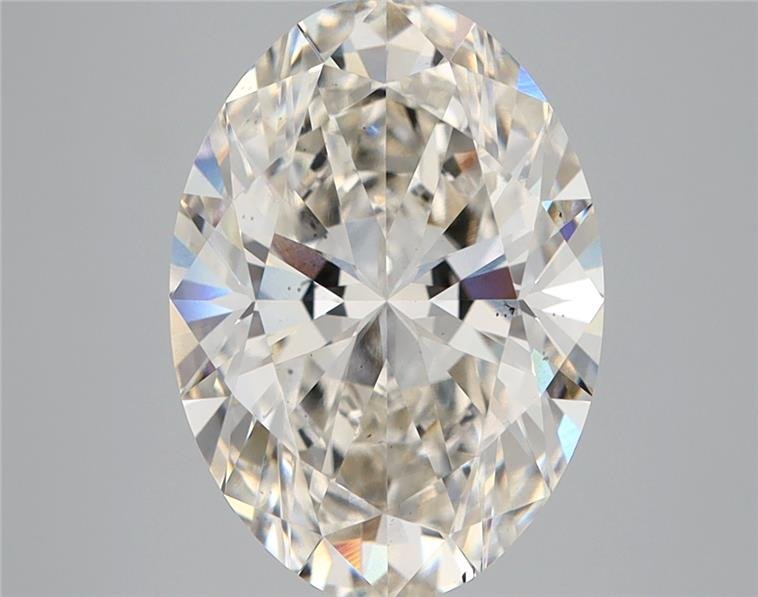 4.05ct I VS2 Rare Carat Ideal Cut Oval Lab Grown Diamond