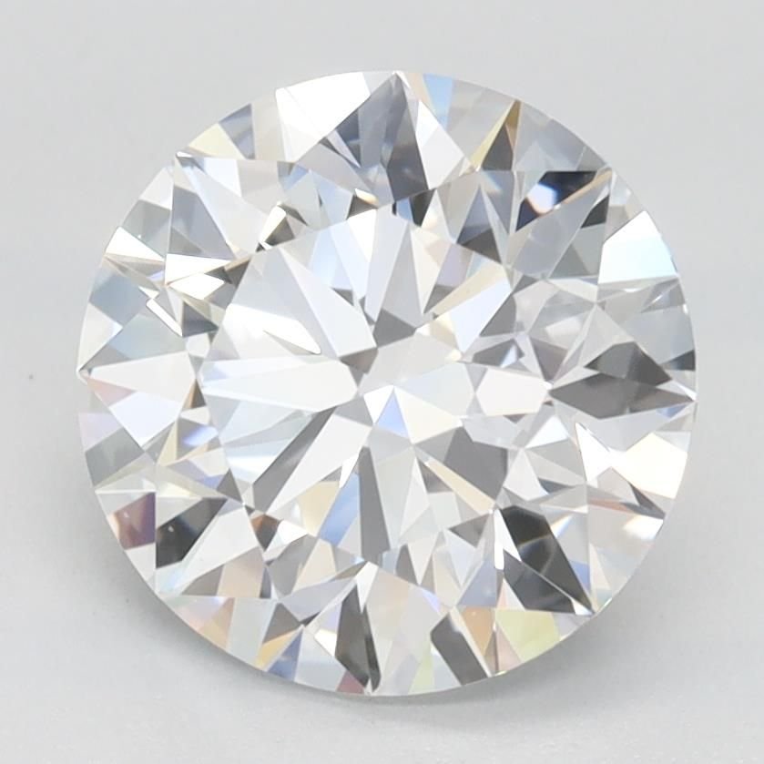 2.06ct D VVS1 Rare Carat Ideal Cut Round Lab Grown Diamond