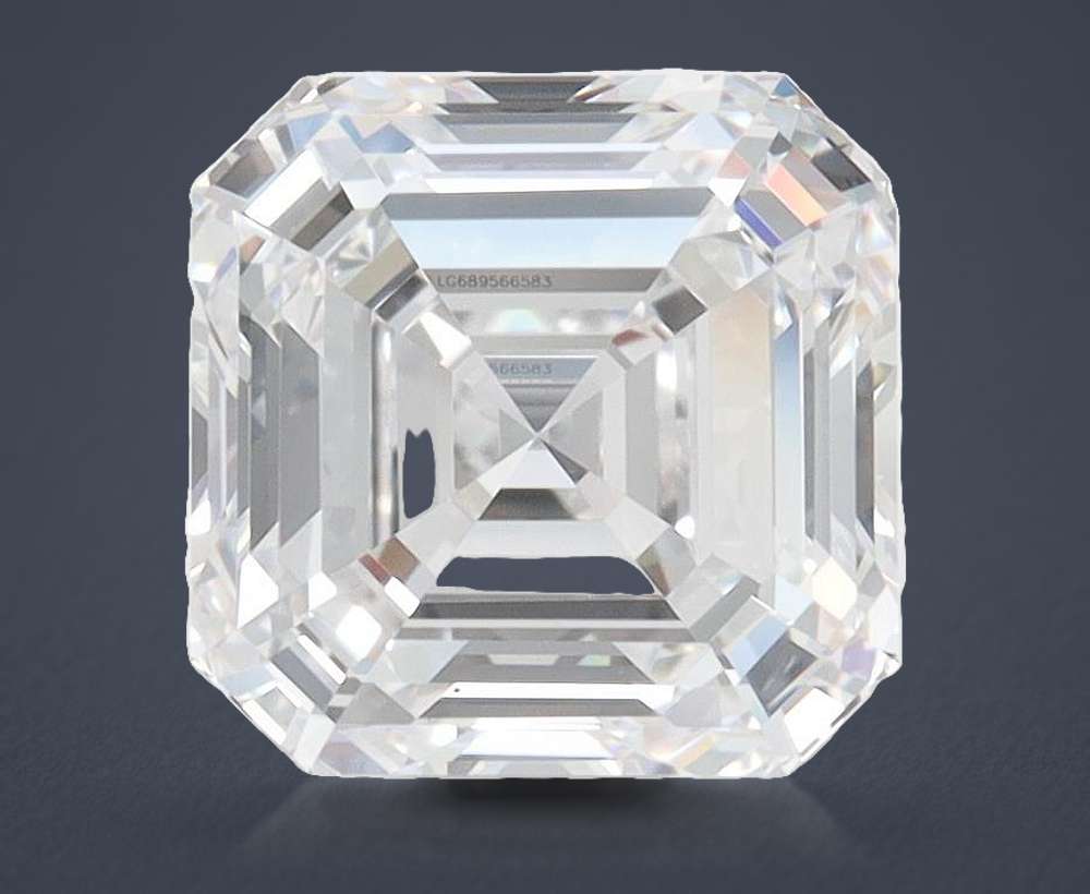 3.33 Carat Asscher Lab Diamond