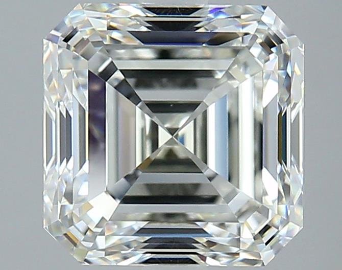 4.00ct J VVS2 Excellent Cut Asscher Diamond