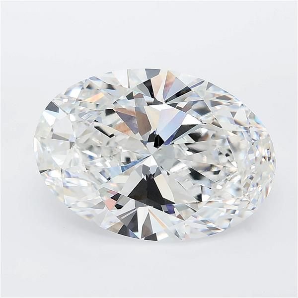 8.07 Carat Oval Lab Diamond