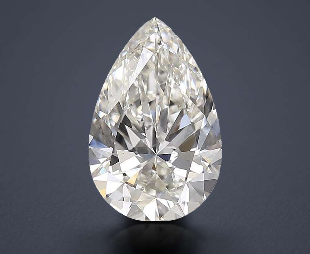 3.31 Carat Pear Lab Diamond