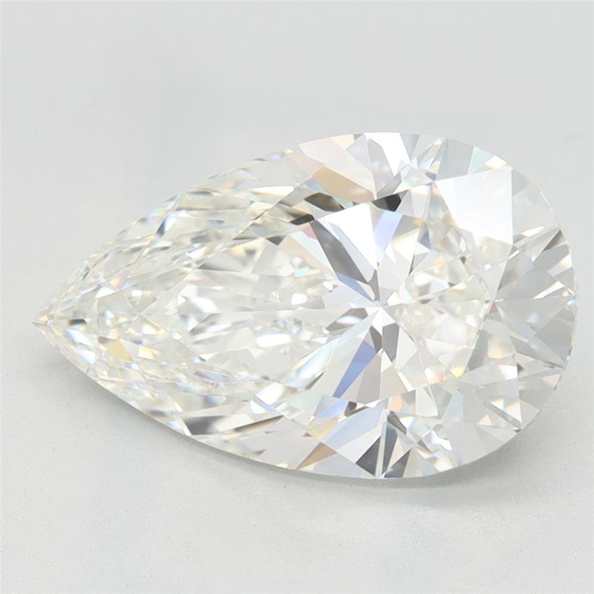 2.56ct G VVS1 Rare Carat Ideal Cut Pear Lab Grown Diamond