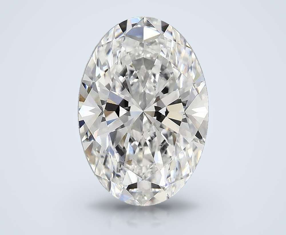 3.91 Carat Oval Lab Diamond