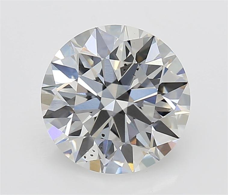 2.17ct F SI1 Rare Carat Ideal Cut Round Lab Grown Diamond