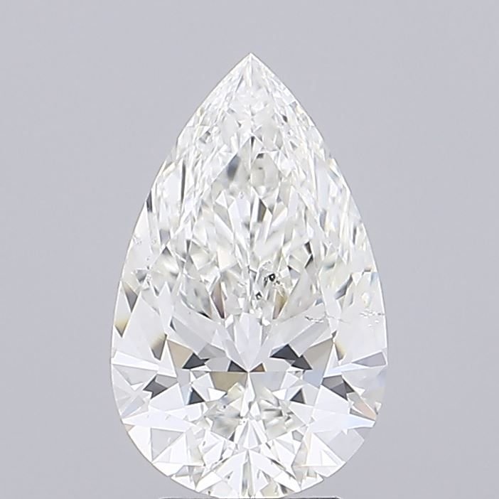 2.53ct I SI2 Rare Carat Ideal Cut Pear Diamond
