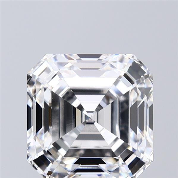 3.08ct E VVS2 Rare Carat Ideal Cut Asscher Lab Grown Diamond