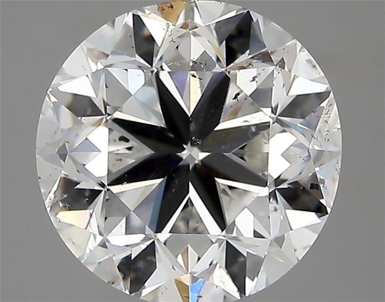 4.01ct F SI2 Good Cut Round Diamond
