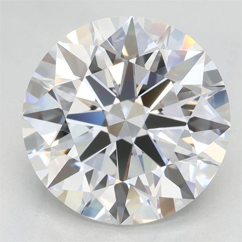 2.86ct E VVS1 Rare Carat Ideal Cut Round Lab Grown Diamond