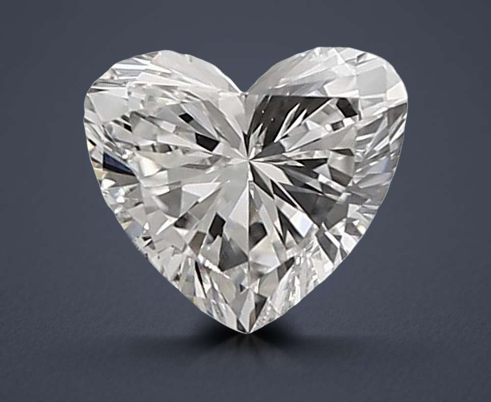 0.67 Carat Heart Lab Diamond