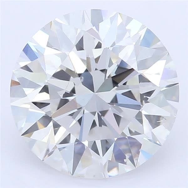 1.56ct F SI2 Excellent Cut Round Lab Grown Diamond