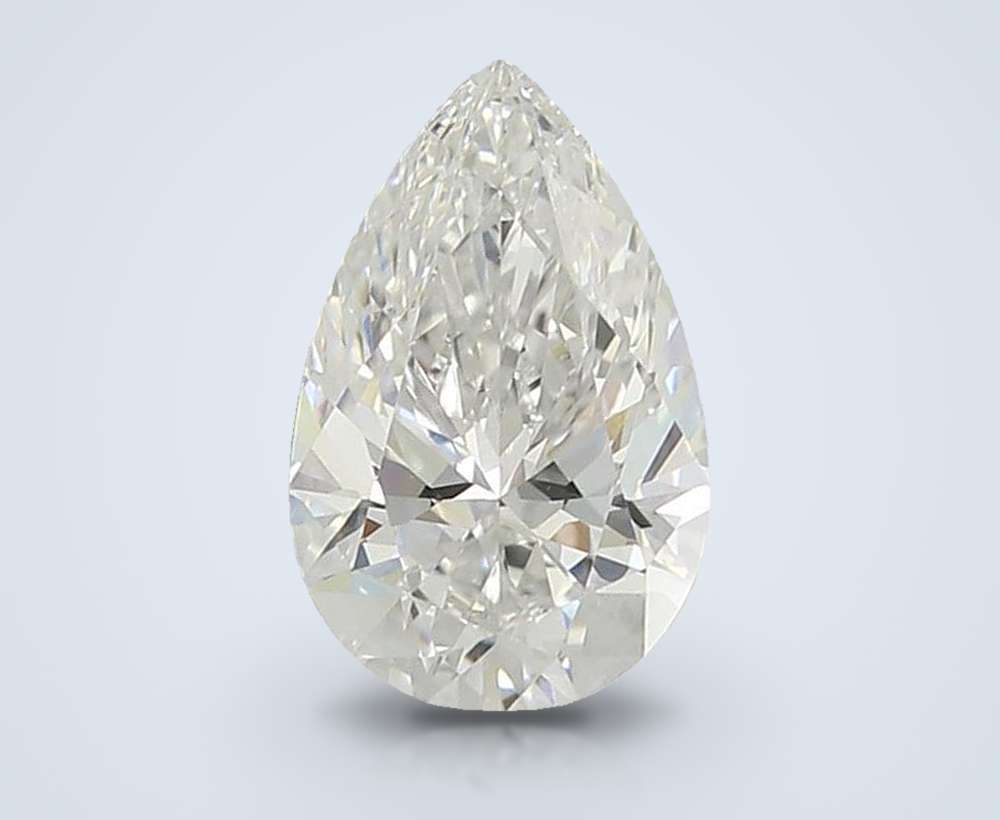 0.63 Carat Pear Lab Diamond