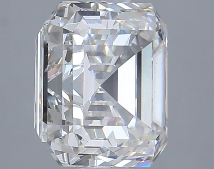 4.09ct F VS2 Excellent Cut Asscher Lab Grown Diamond