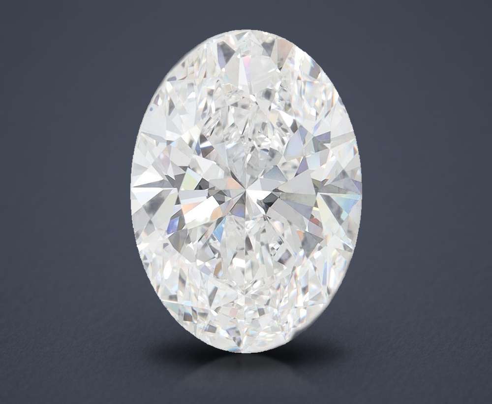 4.48 Carat Oval Lab Diamond