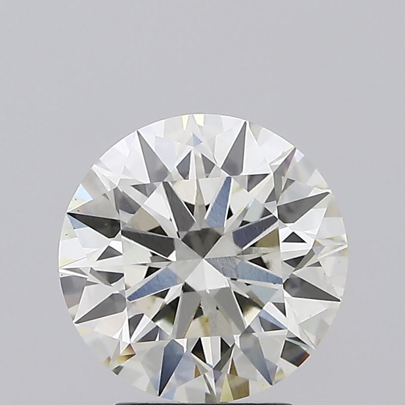 3.07ct J VS1 Rare Carat Ideal Cut Round Lab Grown Diamond