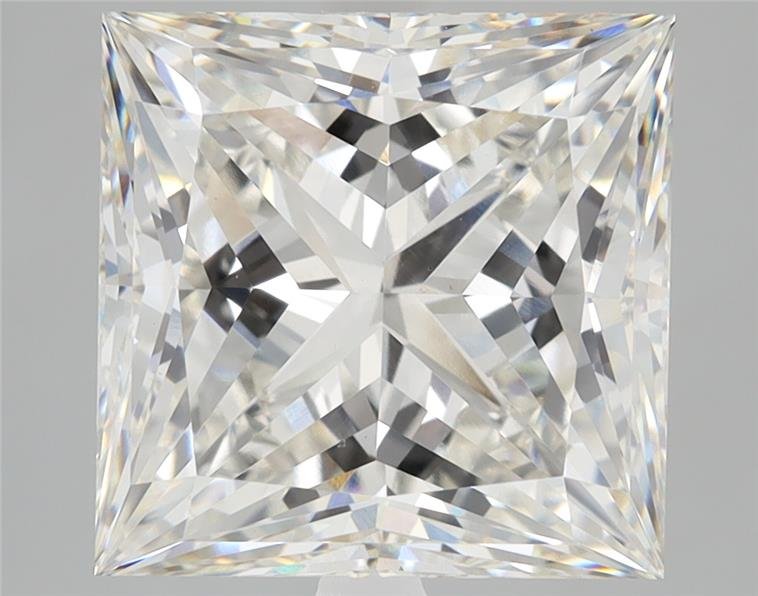 6.16ct G VS1 Rare Carat Ideal Cut Princess Lab Grown Diamond