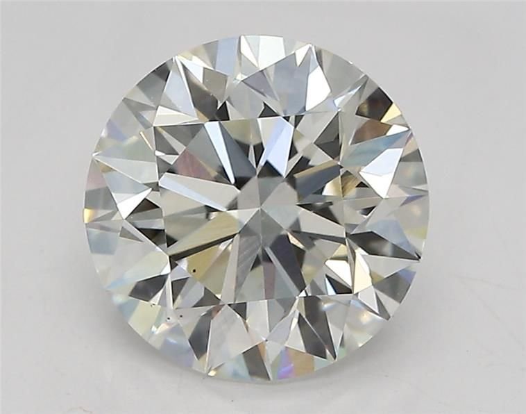2.04ct H VS2 Rare Carat Ideal Cut Round Lab Grown Diamond