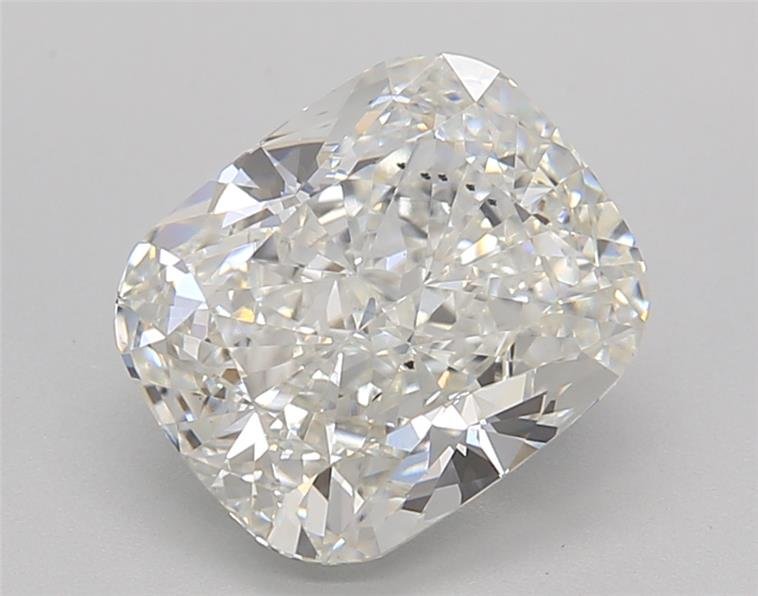 3.06ct G SI1 Rare Carat Ideal Cut Cushion Lab Grown Diamond