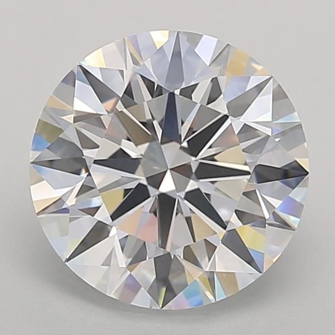3.58ct E VS1 Rare Carat Ideal Cut Round Lab Grown Diamond
