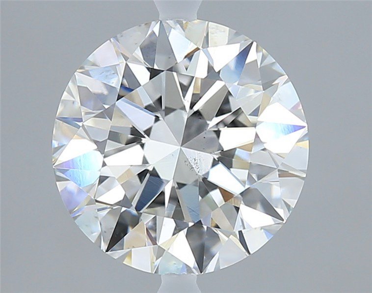 2.51ct G SI1 Rare Carat Ideal Cut Round Diamond